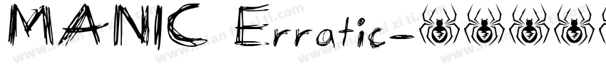 MANIC Erratic字体转换